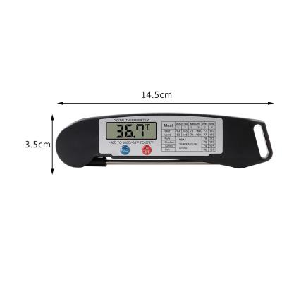 China Kitchen Thermometers Accurate Food Thermometer BBQ Thermometer Probe Folding Electronic Kitchen Thermometer for sale