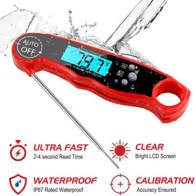 China Kitchen Thermometers Waterproof Meat Thermometer Super Fast Instant Read Digital Thermometer BBQ Thermometer for sale