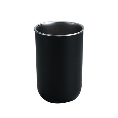 China Sustainable Amazon 300ml Custom Double Wall Stainless Steel Wine Tumbler Insulated Vacuum Mugs Wine Glass for sale