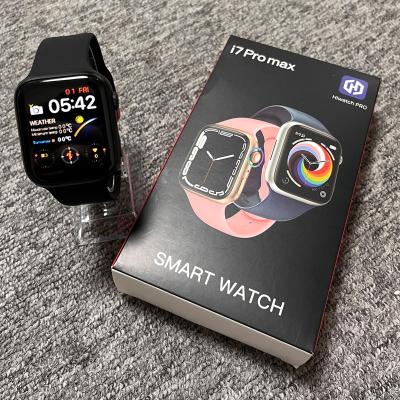 China New i7 PRO MAX Smartwatch IWO14 Series 7 Touch Screen 2022 IP67 Heart Rate Call BT Watch Sports PRO MAX Smart Watch i7 Waterproof Watch for sale