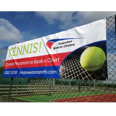 China Durable Durable Digital Printed PVC Outdoor Advertising Flex Vinyl Fence Banner for sale