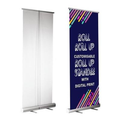 China Easy To Assemble Easy To Assemble Custom Print Roll Up Display Banner , Advertising Retractable Banner for sale