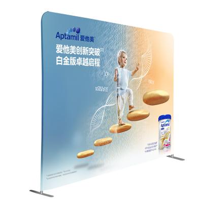 China High Quality Flexible Flexible Tension Fabric Pop Up Banner Display Backdrop Banner Stand For Exhibition for sale