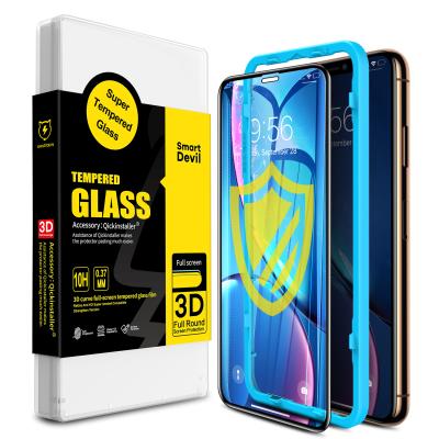 China Silicone Screen Protector SmartDevil Tempered Glass Screen Protector Roll Material Easy Install Sturdy Tool Silicone Screen Protector For IPHONE XS max for sale