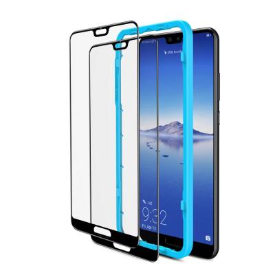 China Silicone Screen Protector SmartDevil Tempered Glass Screen Protector Roll Material Easy Install Tool 9D Silicone Screen Protector For Huawei P20/P20PRO for sale