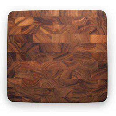 China Sustainable Choice High End Luxury Acacia Wood Cutting Board Home Kitchen Chopper for sale