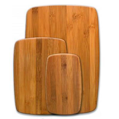 China ZHONGHUI Sustainable 3-Piece Matched Bamboo Cutting Board Set Wooden Cutting Board Products for sale