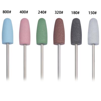 China Easy Apply Hot Selling High Quality 7pcs Barrel Ceramic Nail Drill Bits Maquita 7pc Ceramic Nail Drill Bits for sale