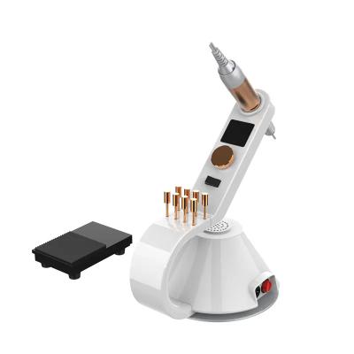 China Professional Manicure Pedicure Wholesale Rechargeable Wireless Pen Shape Arts Polishing Nail Tools Machine Set Nail Drill for sale