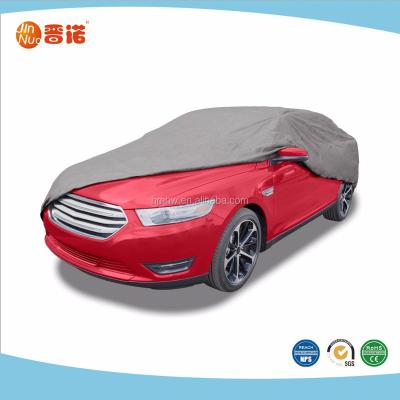 China Portable And Foldable Composite PEVA Cotton Sewing Full Car Cover For Universal Car for sale