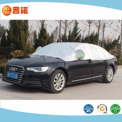 China High Quality Portable And Foldable And New Design Windshield Car Cover Car Top Half UV Cover for sale