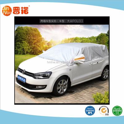 China New Arrival Portable And Collapsible Car Cover Quick Half Car Windshield Sunshade Cover for sale