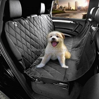 China Portable and Foldable Hammock Dog Car Seat Cover Wholesaler Pet Safety Travel Quilted Luxury Waterproof Accessory for sale