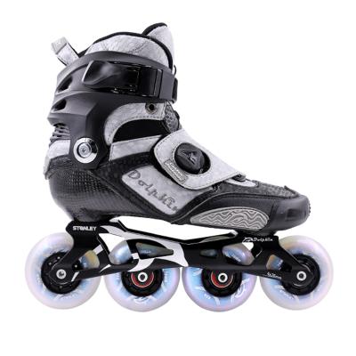 China High Quality Custom Wholesale Professional Carbon Integrated Roller Skates Carbon Fiber Skates Free Speed ​​Integrated Skates for sale