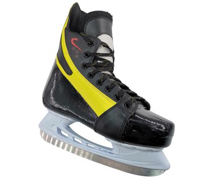 China Professional Fiberglass Hockey Ice Skates High Quality Ice Hockey Shoes for sale