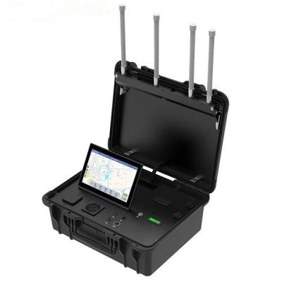 China Suitcase Type Portable Drone Detector For Radio Frequency Anti Drone Devices for sale