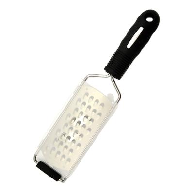 China Stocked Kitchen Tools Garlic Chocolate Ginger Grater Stainless Steel Cheese Grater for sale