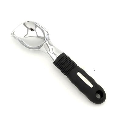 China Viable Wholesale Ice Cream Tools Zinc Alloy Ice Cream Scoop With Non-slip PP Handle for sale