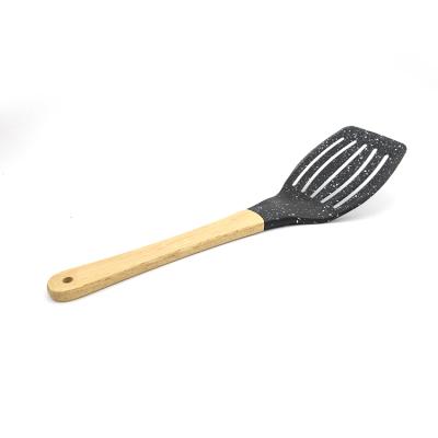 China Turner Hygienic Solid Heat-Resistant Viable Nylon Non-Stick Spatulas for sale