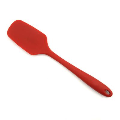 China Stocked Cake Tools Cookware Non Stick Silicone Scraper Heat Resistant Baking Spatula for sale