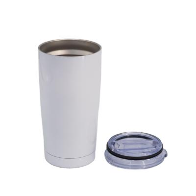 China Popular Disposable Double Wall Vacuum Mug Heat Press Printing Sublimation Masks 20oz Car Sublimation Tumblers for sale