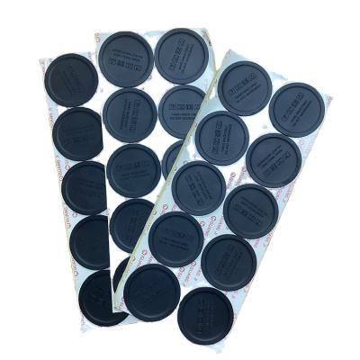 China 20oz 30oz Stainless Steel Tumbler Adhesive Tumbler Coaster 58mm Sublimation Viable Rubber Bottom Tumbler for sale