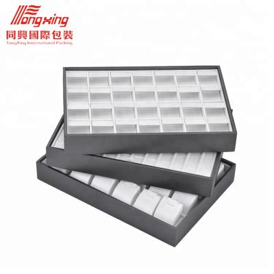 China High Quality Ring Necklace Bracelet Packaging Display Tray For Jewelry Display Set for sale