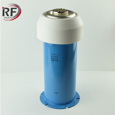 China CCGSF-3 25KV 5000PF 3000KVA High Power R85 Ceramic Watercooled Capacitor for sale