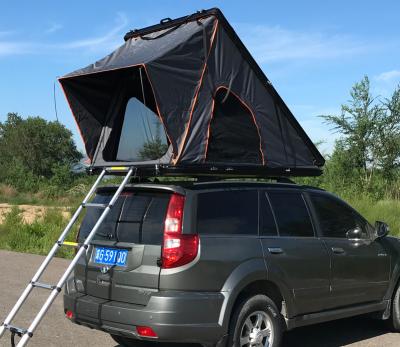 China Extended type 2021 auto roof top tent aluminum roof top tent camping suv motorhome hardtop roof top tent for sale