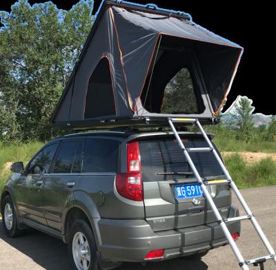 China Extended Type All Aluminum Shell Roof Top Tent Tough For Camping With Roof Rack Or Without Roof Rack for sale