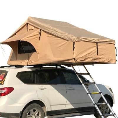 China Extended Type - 2 - 4 Person Soft Roof Top Tent Camper Trailer Truck 4x4 Shell Top Tent With Dinghy for sale