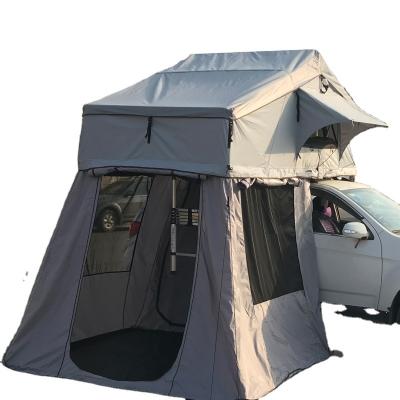 China Extended Type Soft Shell Truck Offroad Motorhome Roof Top Tent With Soft Dinghy Tent For Car for sale