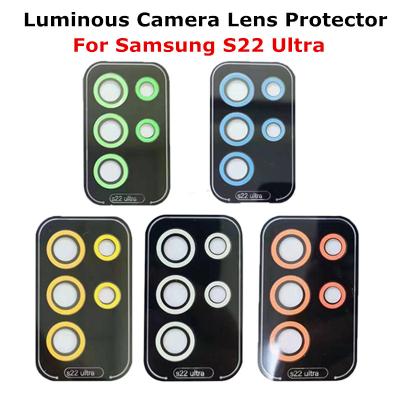 China Mobile Phone Metal Lens Rings Light Case For Samsung S22 Ultra Camera Protector For Samsung Galaxy S22 Ultra Camera Protector Accessories for sale