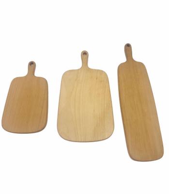 China Disposable High Quality Eco - Friendly Beech Wood Cheese Board , Bambu Cake Board for sale