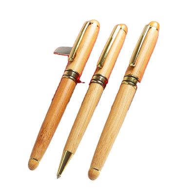 China Cheap Factory Price OEM Promotional Natural Bamboo Pen For Gifts for sale