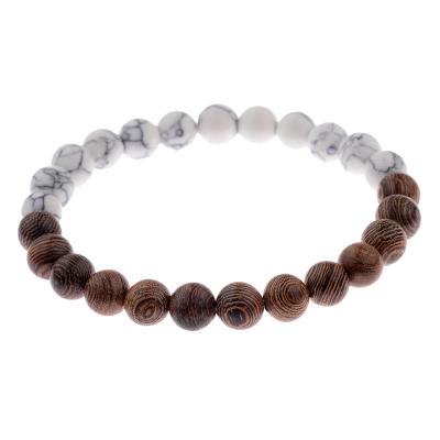 China Vintage Mens Top Selling Wooden Bead Bracelet, Jewelry Yoga Bracelet for sale