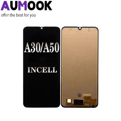 China Phone LCD Screen Replacment Oled Quality Mobile Phone LCD and Touch Screen Display For Samsung A50 A505 Full LCD for sale