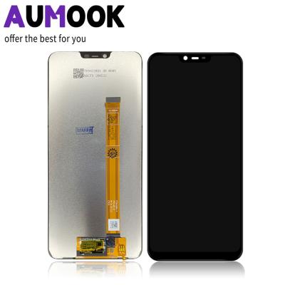 China Broken Fix Phone Screen AUMOOK Replacement Digitizer LCD Display Original Combo With Touch Screen Assembly With Frame For oppo A3s A5 Ax5 for sale