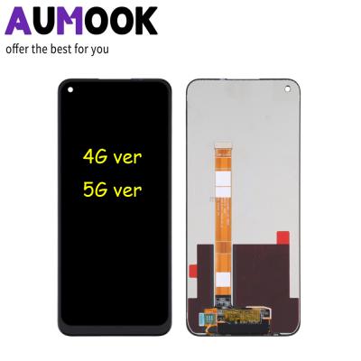 China Original Broken Fix Phone AUMOOK Screen LCD Display Touch Screen Replacement Digitizer Combo Assembly With Frame For OPPO A52 A72 A92 for sale