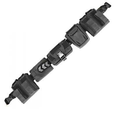 China Adjustable Custom Tactical Belt Black Tactical Security Police Gun Belt Malaysia for sale