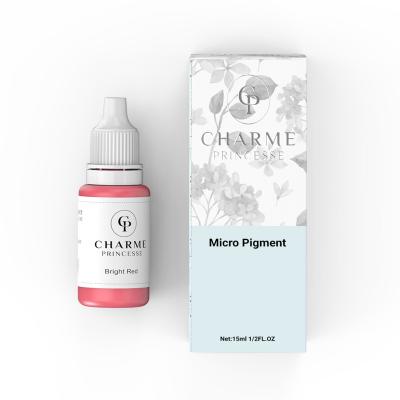 China Pigments Charming Princess Korea Best Sell Korea PMU Organic Tattoo Ink Pigments Microblading for sale