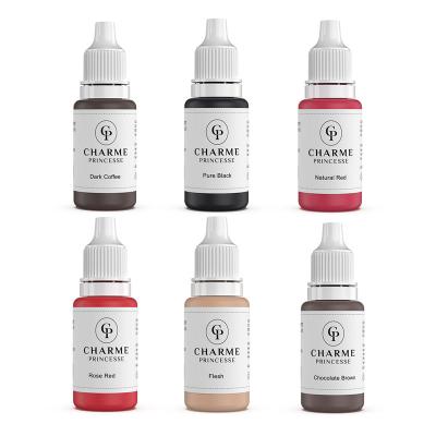 China PMU Microblading Permanent Makeup Tattoo Ink Pigments Princess Charming High-quality OEM PMU Organic Dye for sale