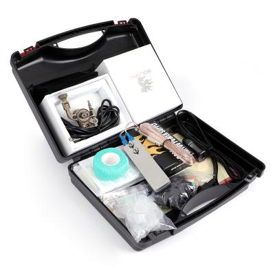 China Professional Solong Best Price Of Liner And Pro Shader 1 Tattoo Machine Guns Tattoo Kit 5 Color Ink for sale