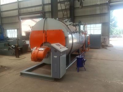 China WNS 10t/H 0.7Mpa 1.0Mpa 1.2Mpa  Oil Gas Fired Fire Tube Steam Boiler For Chemical Industry for sale