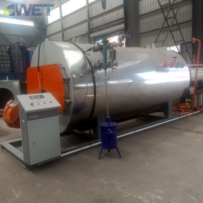 China Fire Tube Steam Boiler for Hotel WNS Boiler 0.3 Ton Industrial Natural Circulation Low Pressure for sale