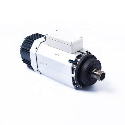 China 12KW 24000rpm 380V 220V ISO30 Air Cooling ATC CNC Woodworking Spindle Motor with Encoder for sale