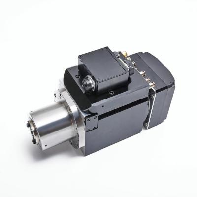 China DECI 25kw PMSM 5-axis Electric Spindle Motor 24000RPM 20NM BT40 high torque precision sin cos 1 vpp pnp normal on G1 380V for sale