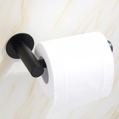 China 2021 Popular Modern Self Adhesive Wall Mounted Toilet Paper Holder Stainless Steel Paper Towel Holder for sale