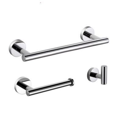 China Modern Wall Hanging Overall Cheap Competitive Price Bath Set Bathroom Accessories Stainless Steel Bath Hardware for sale