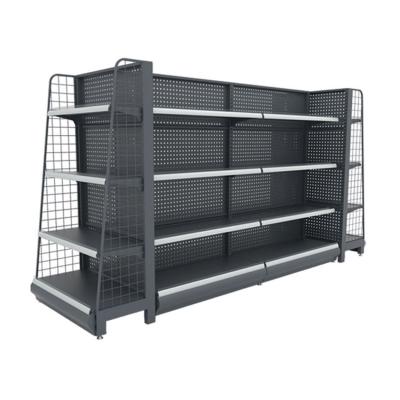 China Single Sided Light Duty Supermarket Display Stand Warehouse Storage Pallet Snacks Racking for sale